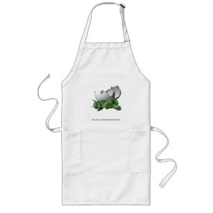Little Dragon Long Apron