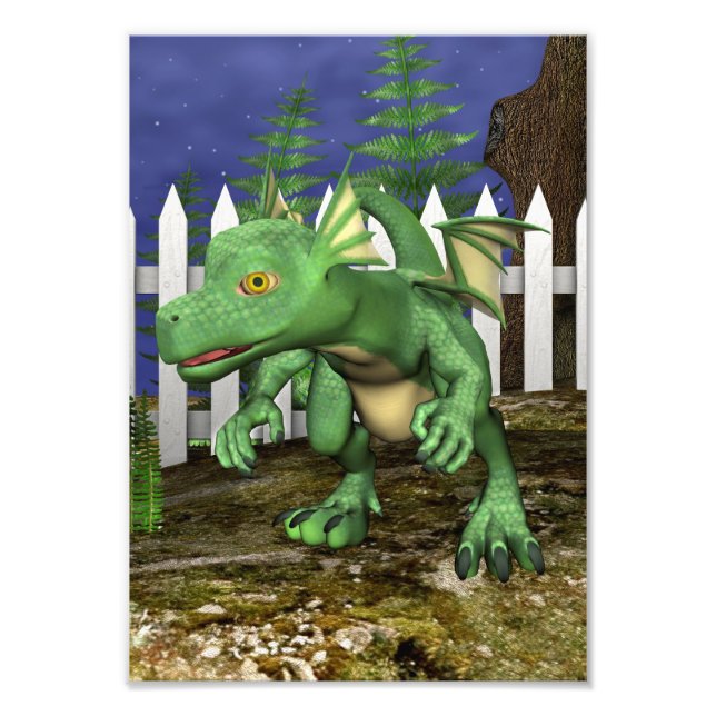 Little Dragon Photo Print (Front)