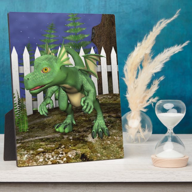 Little Dragon Plaque (Side)