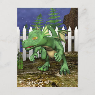 Little Dragon Postcard