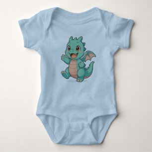 Little Dragon's Charm Baby Bodysuit