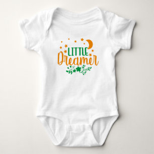 Little Dreamer Cute and Funny Baby Bodysuit