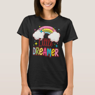 Little Dreamer Fluffy Cloud Rainbow T-Shirt