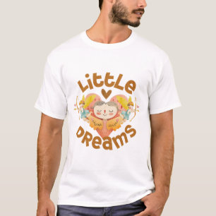 Little Dreams Cute Soft Pastel Nursery Art T-Shirt