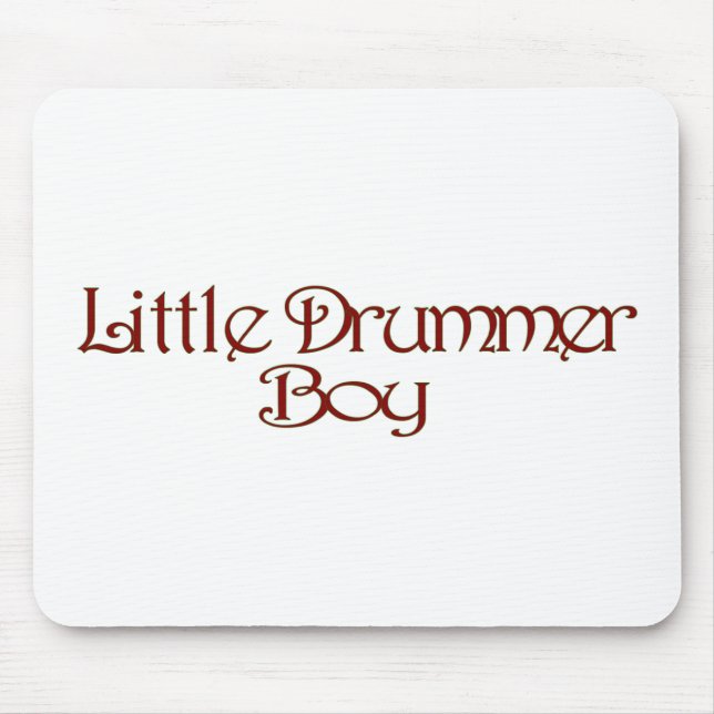 Little Drummer Boy Mouse Pad (Front)