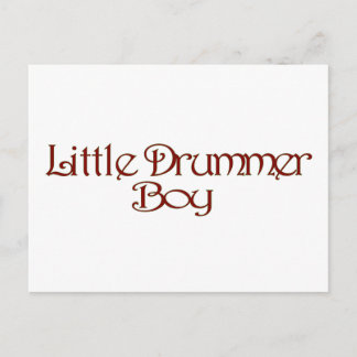 Little Drummer Boy Postcard