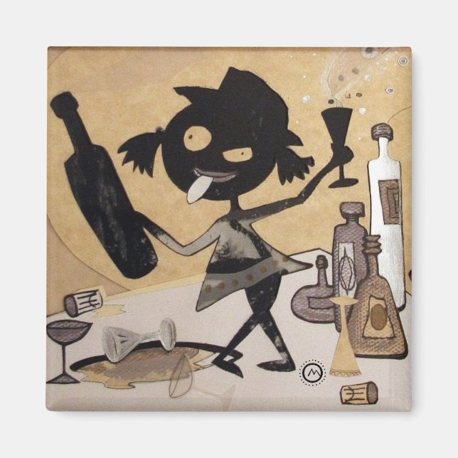 little drunk magnet (Front)