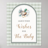 Little Duckling Baby Shower Leave Your Wishes