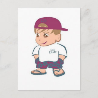 Little Dude Postcard