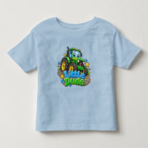 Little Dude Tractor (Boy) Toddler T-Shirt