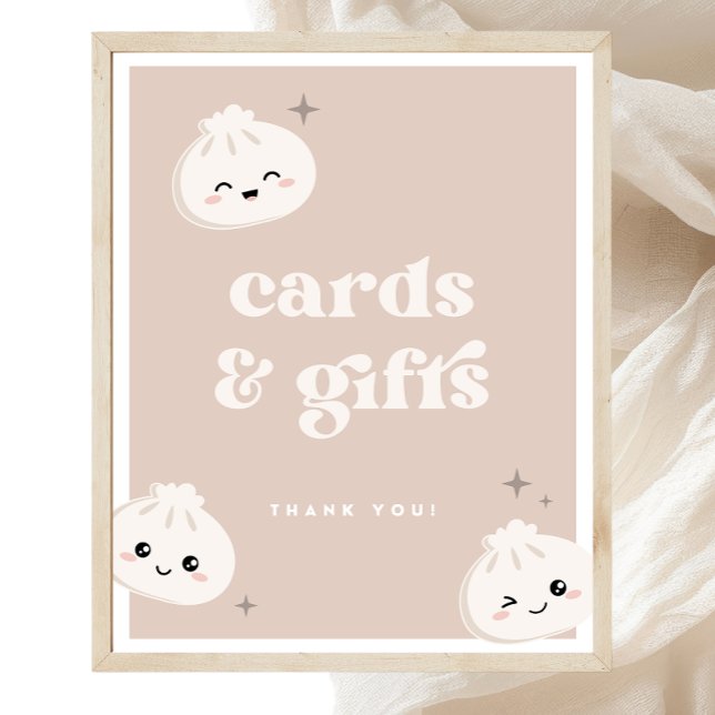 Little Dumpling Bao Dim Sum Cards & Gifts Sign (Creator Uploaded)