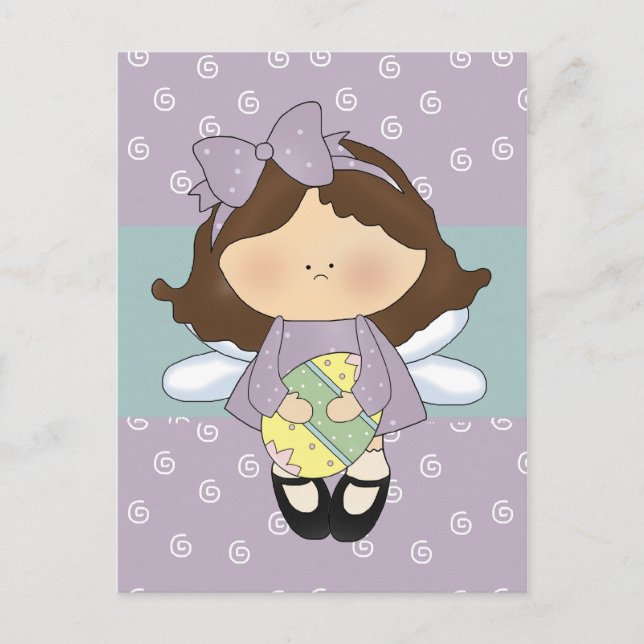 Little Easter Angel D3 :: Easter Postcards (Front)