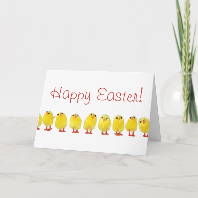 Little Easter Chicks Card (Front)
