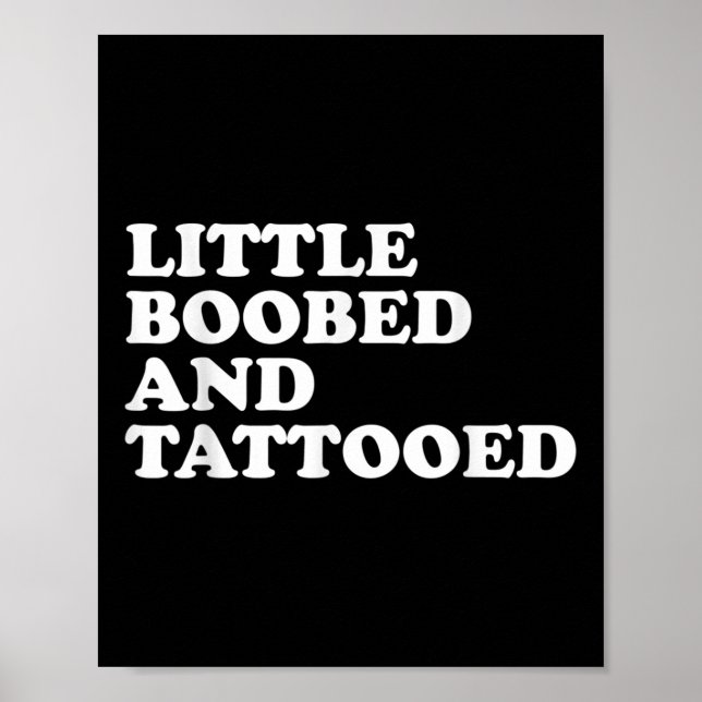 Little Ed And Tattooed - Tattoo  Poster (Front)