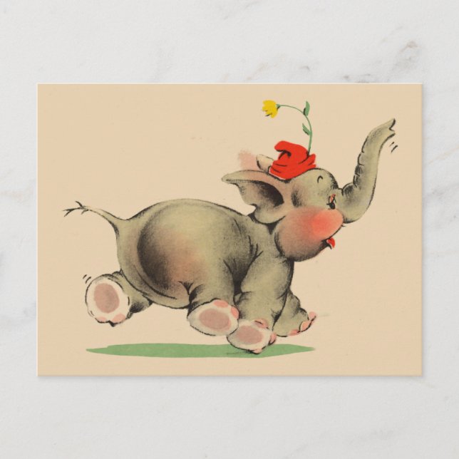 Little Eephant Postcard (Front)
