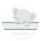 Little Elephant {Blue - Custom} | Stickers
