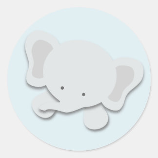 Little Elephant {Blue} | Stickers