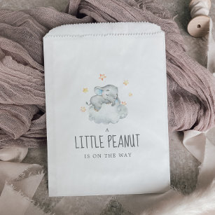 Little Elephant Boy Little Peanut Baby Shower Favour Bags