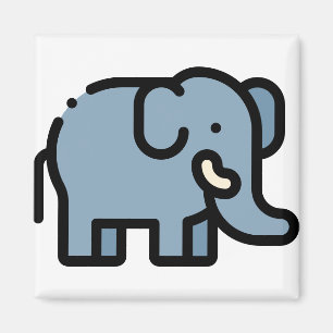 Little Elephant Magnet