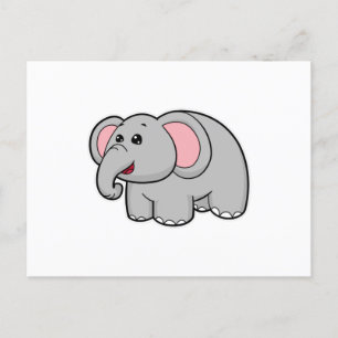 Little Elephant Postcard