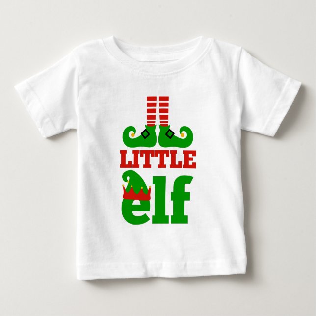Little Elf Baby T-Shirt (Front)