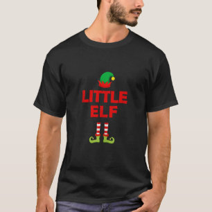 Little Elf Christmas Holiday Elf Squad Xmas Elves  T-Shirt