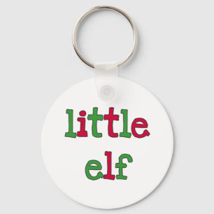 Little Elf Holiday T-shirts and Gifts Key Ring