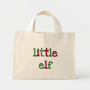 Little Elf Holiday T-shirts and Gifts Mini Tote Bag