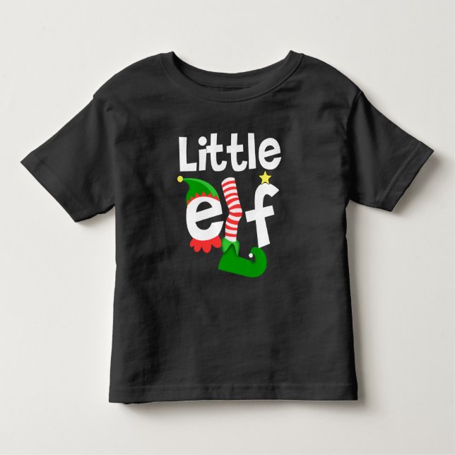 Little Elf Toddler T-Shirt (Front)