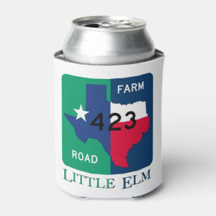 Little Elm, TX, FM 423 & Texas Longhorn Can Cooler