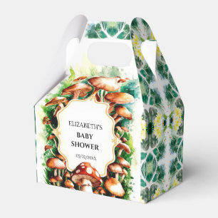 Little Enchanted Mushroom Baby Shower Favour Box
