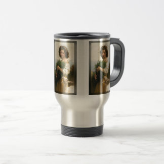 Little Esmeralda by William-Adolphe Bouguereau Travel Mug