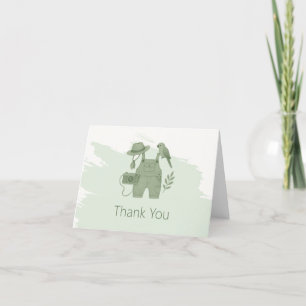 Little Explorer Adventure Baby Shower  Thank You Card