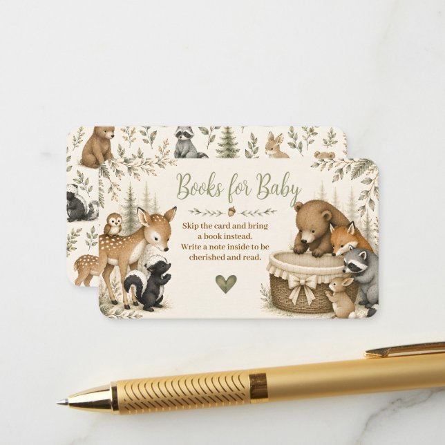Little Explorer Books for Baby Enclosure Card (Front/Back In Situ)
