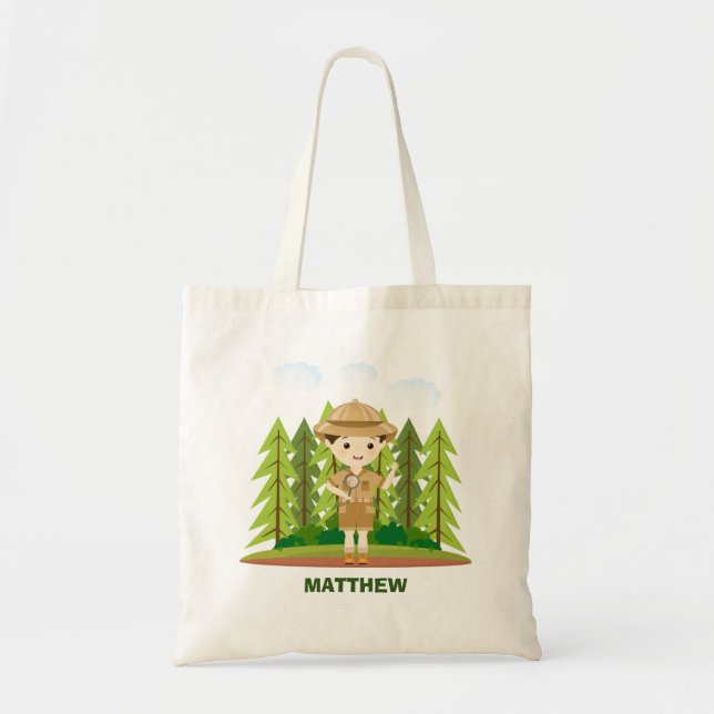 Little Explorer Tote Bag (Front)