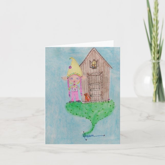 Little Fae Thank You Card (Front)