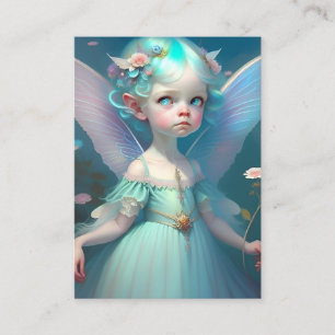Little Fairy Angel Graphic Business Card