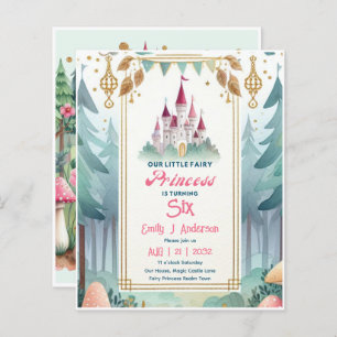 Little Fairy Princess Birthday ANY Age Fairytale