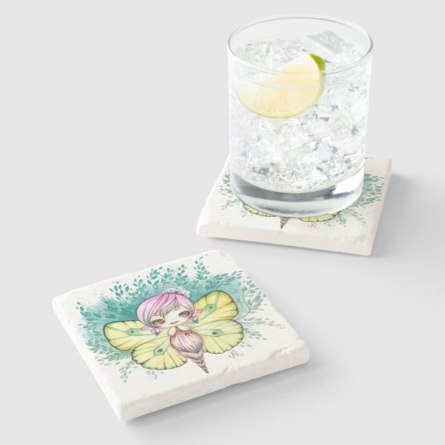 Little fairy  stone coaster (Side)