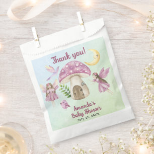 Little Fairy Whimsical Baby Shower Thank you Favour Bags