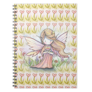 Little Fairy with Heart Notebook