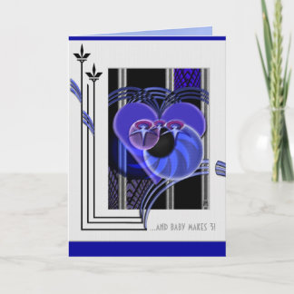 Little Family (New Baby card) Card