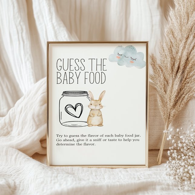 Little Farm AminalBaby Shower Guess Baby Food Sign (Creator Uploaded)