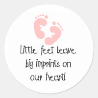 Little Feet Big Imprints Pink