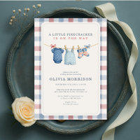 Little Firecracker 4th of July Summer Baby Shower