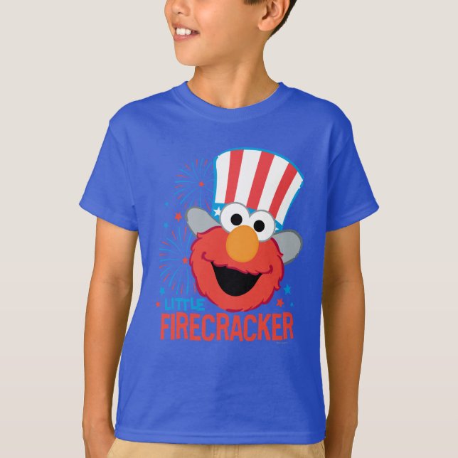 Little Firecracker Elmo T-Shirt (Front)