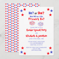 Little Firework American Gender Reveal