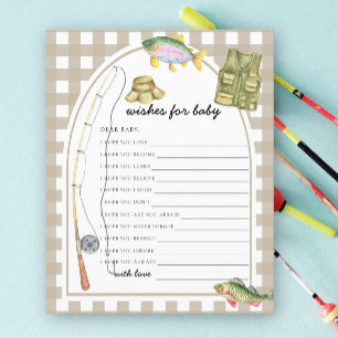 Little Fisherman baby shower Wishes for baby