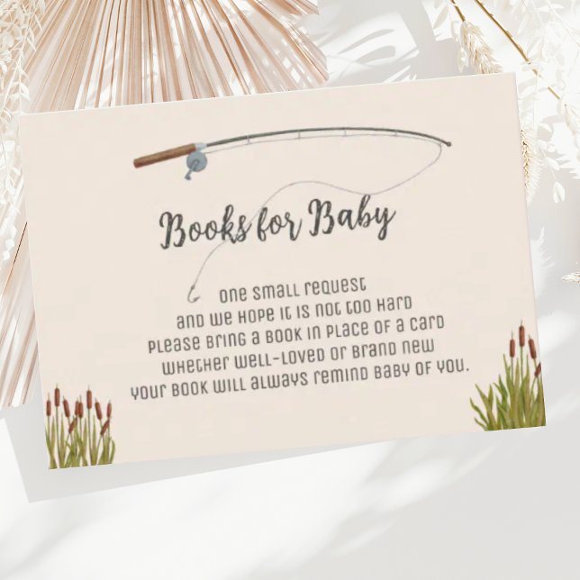 Little Fisherman Books for Baby Request Card (Creator Uploaded)