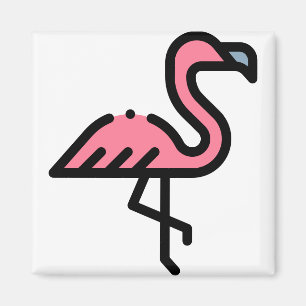 Little Flamingo Magnet